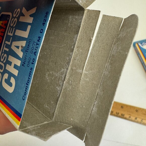 Vtg 90s Futura Dustless Chalk White Prop Collectible Incomplete Some Used READ - Picture 8 of 10